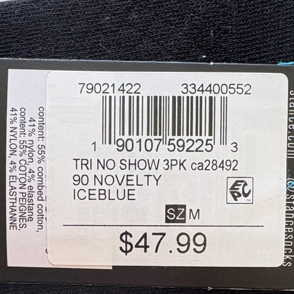 Stance Women’s Black and Multicolor Casual Socks - Picture 6 of 6